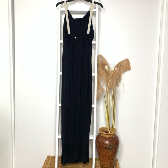 L'AGENCE black column open-back maxi dress Size XSmall - Picture 4 of 16